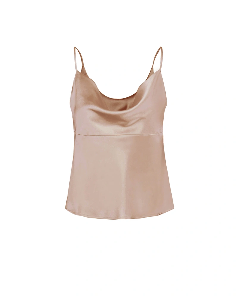 Satin top with straps | All products