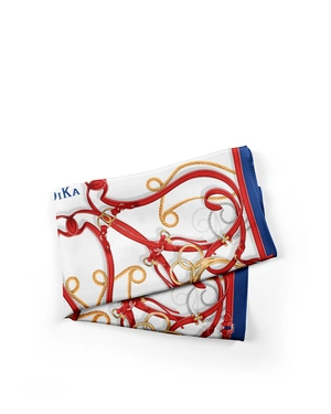 Фишу с класически стилизиран мотив в три цвята | НОВО - 2