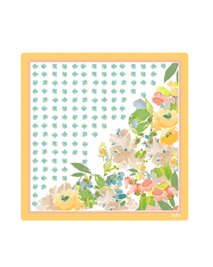 Фишу с преливащ геометрично-флорален мотив | НОВО - 3