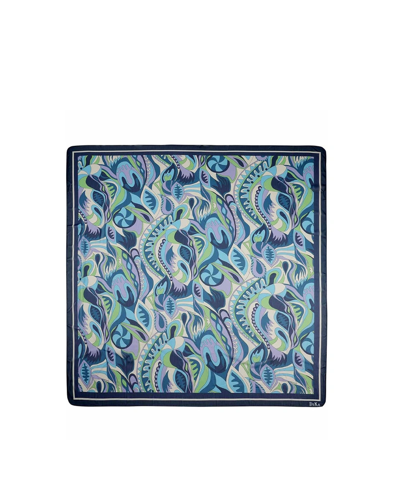 Scarf with a stylized pattern | Scarfs