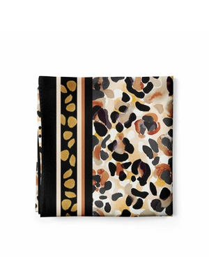 Scarf with stylized animal print | Scarfs - 6
