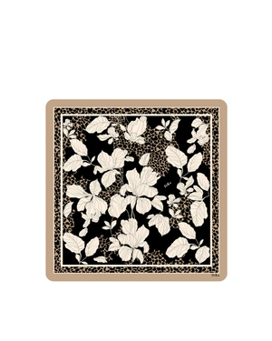Scarf with stylized floral motif | Scarfs | Dika.test - 2 Scarf with stylized floral motif | Scarfs - 2
