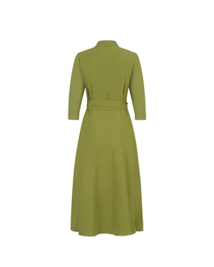 Shirt dress in green | COLLECTION - 7