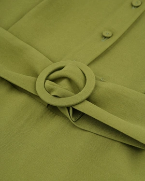 Shirt dress in green | COLLECTION - 8