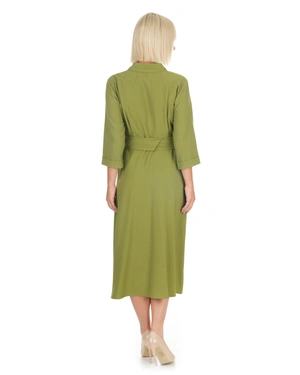 Shirt dress in green | COLLECTION - 10