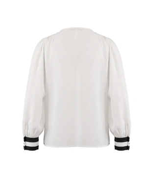 Shirt with contrasting details | Blouses and Shirts - 1