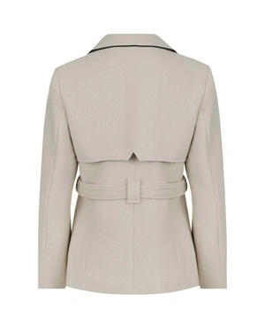 Short double-breasted coat | Outerwear | Dika.test - 1 Short double-breasted coat | Outerwear - 1