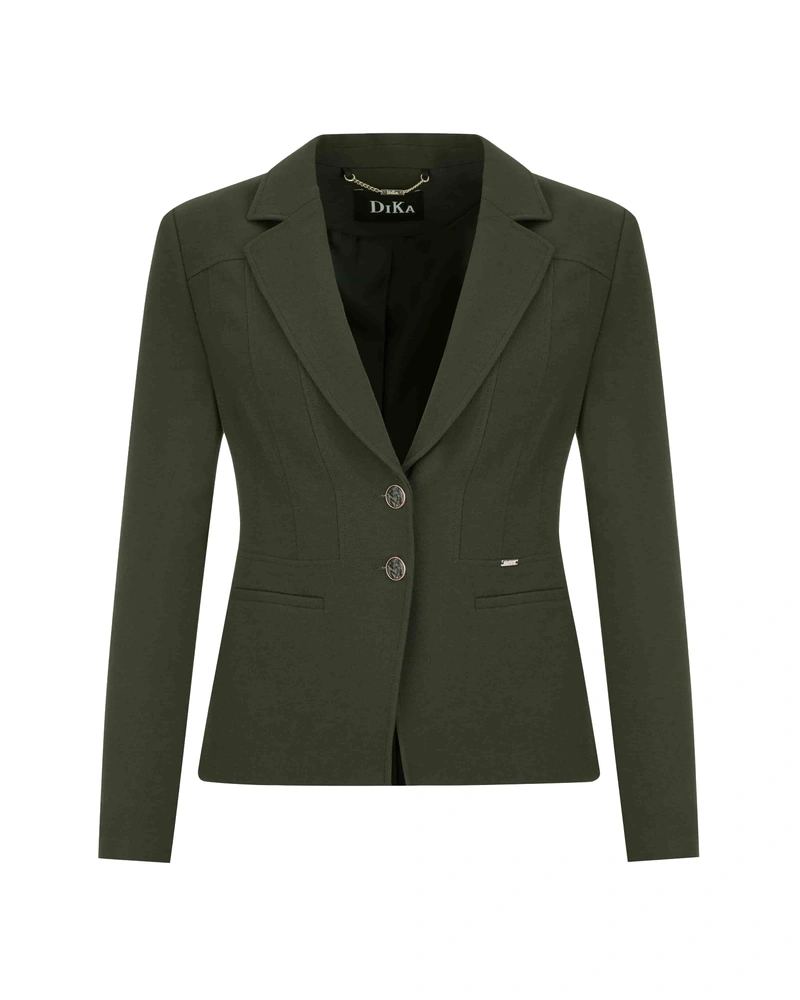 Single-breasted jacket with recycled polyester | Jackets and Coats