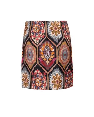 Fusta cu motiv stilizat | Fuste | Dikastore.ro - 1 Fusta cu motiv stilizat | Fuste - 1