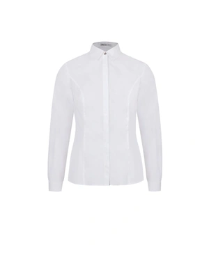 Slim-fit shirt with hidden button line | Shirts | Dika.test Slim-fit shirt with hidden button line | Shirts
