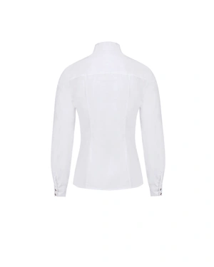 Slim-fit shirt with hidden button line | Shirts | Dika.test - 1 Slim-fit shirt with hidden button line | Shirts - 1