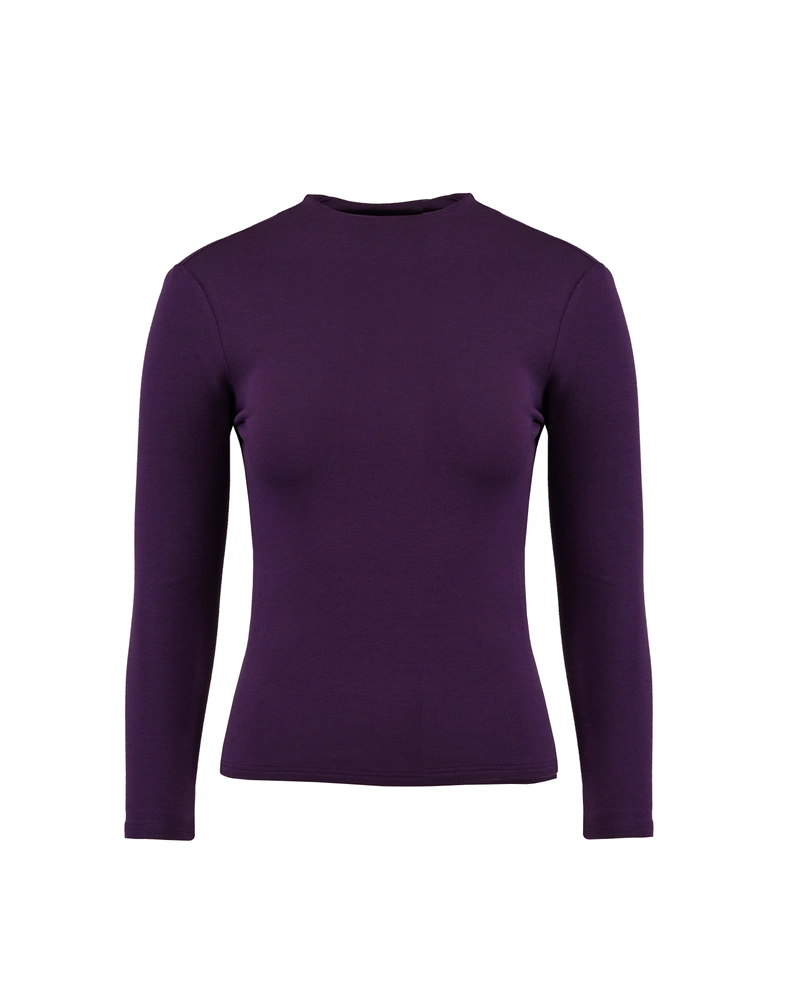 Solid semi-turtleneck | All products