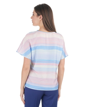 Prolećna prugasta bluza u pastelnim tonovima | Casual kolekcija - 10