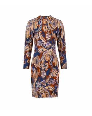 Straight dress with paisley motif | All products | Dika.test Straight dress with paisley motif | All products