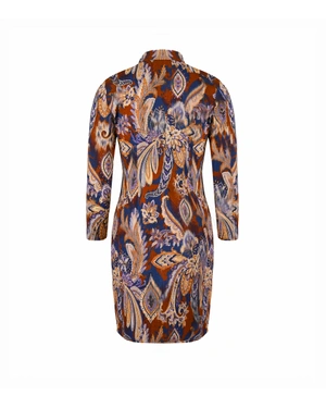 Straight dress with paisley motif | All products | Dika.test - 1 Straight dress with paisley motif | All products - 1
