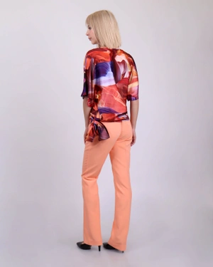 Straight leg trousers with a crease | Trousers and Leggings - 3