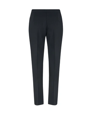 Straight leg trousers with a crease | Trousers - 1
