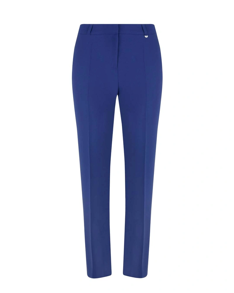 Straight leg trousers with a crease | Trousers and Leggings