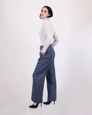 Straight leg tweed trousers | Trousers and Leggings - 3