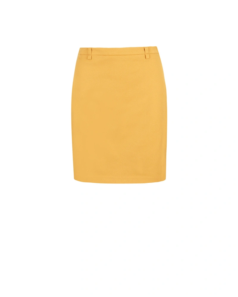 Straight skirt with belt | All products