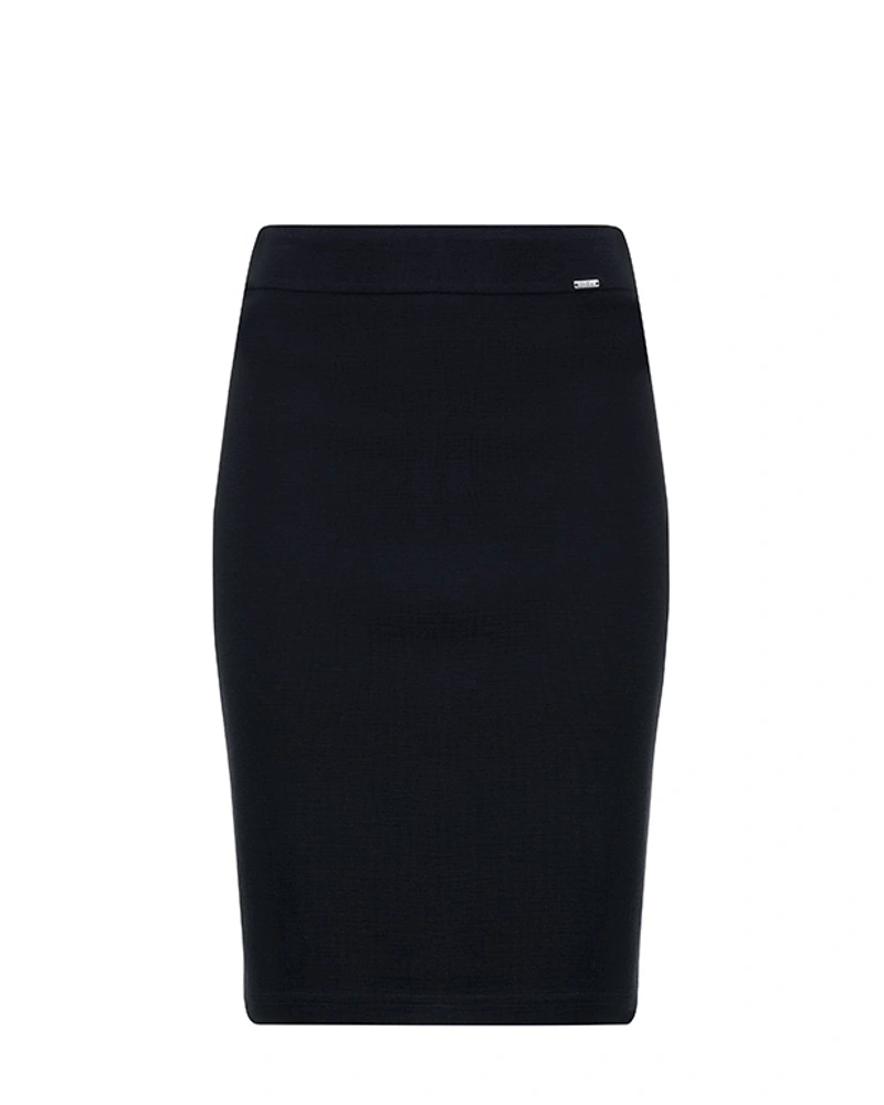 Straight skirt with virgin wool | All products