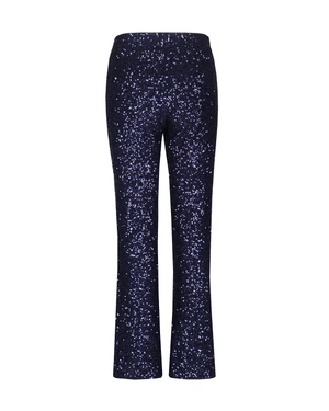 Straight trousers with sequins | Trousers and Leggings - 1