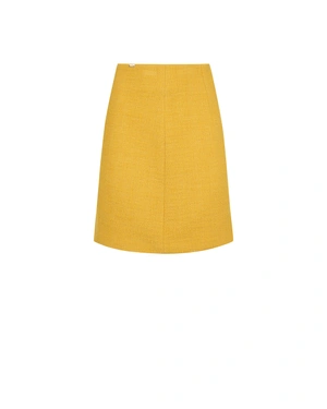 Jupe droite jaune | COLLECTION - 7