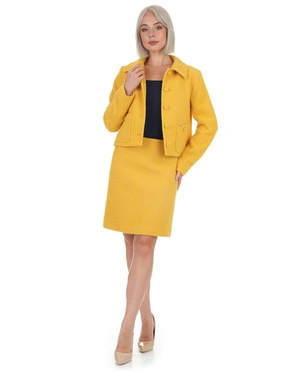 Jupe droite jaune | COLLECTION - 13