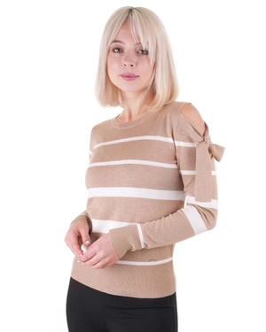 Striped fine-knit sweater | OUTLET SUMMER - 3