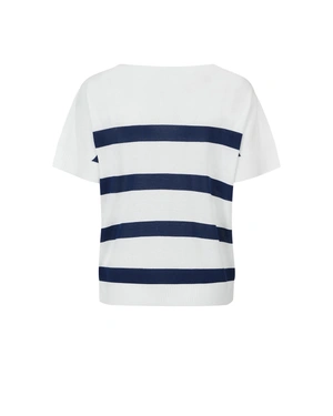 Striped fine sweater | Knitted blouses - 1