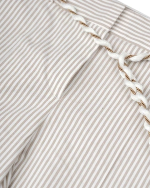 Pantaloni scurți în dungi | Pantaloni | Dikastore.ro - 2 Pantaloni scurți în dungi | Pantaloni - 2