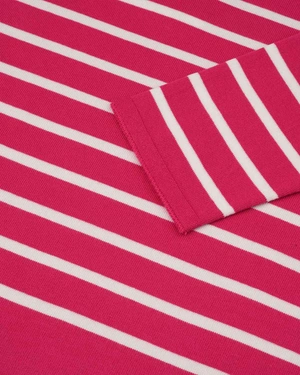 Striped sweater with 3/4 sleeves | OUTLET SUMMER | Dika.test - 2 Striped sweater with 3/4 sleeves | OUTLET SUMMER - 2
