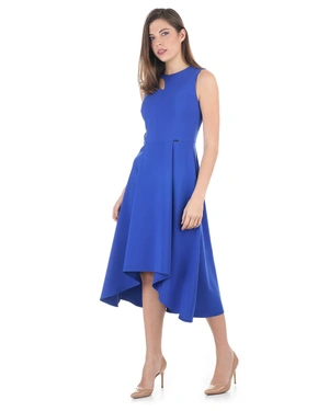 Stylish dress in royal blue | Party Collection - 7