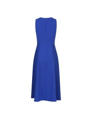 Stylish dress in royal blue | Party Collection - 9