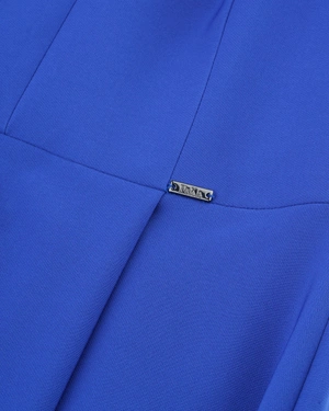 Stylish dress in royal blue | Party Collection - 10