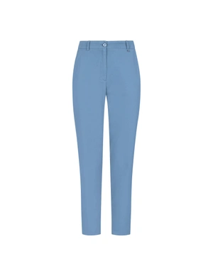 Summer cotton ankle-length trousers, tapered leg, with Italian pocket, in light blue | Trousers and Leggings | Dika.bg Summer cotton ankle-length trousers, tapered leg, with Italian pocket, in light blue | Trousers and Leggings