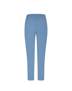 Summer cotton ankle-length trousers, tapered leg, with Italian pocket, in light blue | Trousers and Leggings | Dika.bg - 1 Summer cotton ankle-length trousers, tapered leg, with Italian pocket, in light blue | Trousers and Leggings - 1