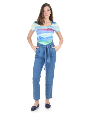 Letnje farmerke od pamuka i liocela | Denim - 3