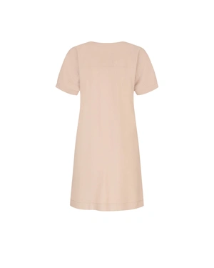 Majica-haljina u peščano bež boji | NOVO - 2