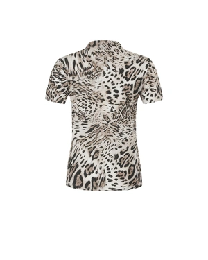 T-shirt with leopard print | COLLECTION - 8