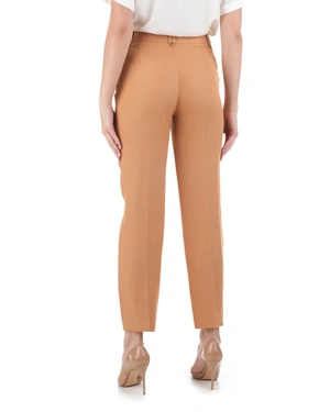 Tapered trousers in terracotta | NEW - 7