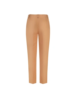 Tapered trousers in terracotta | NEW - 8