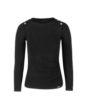 Bluza cu fronse pe lateral | | Dikastore.ro Bluza cu fronse pe lateral |