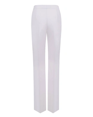 Trousers in recycled polyester and virgin wool | Trousers and Leggings - 1