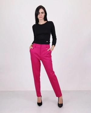 Trousers with crease | Trousers and Leggings - 2