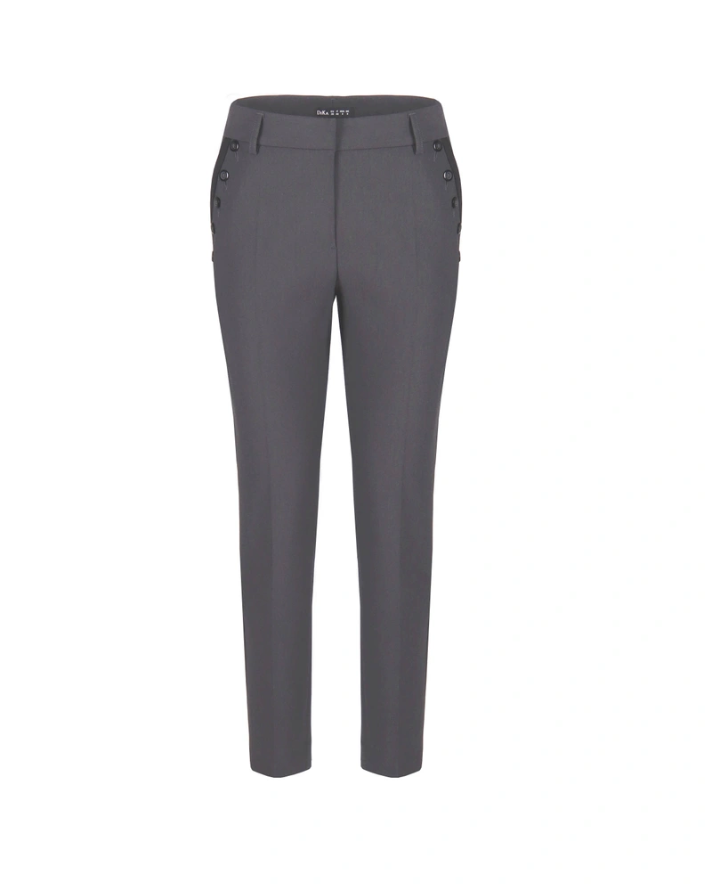 Trousers with decorative buttons | Trousers