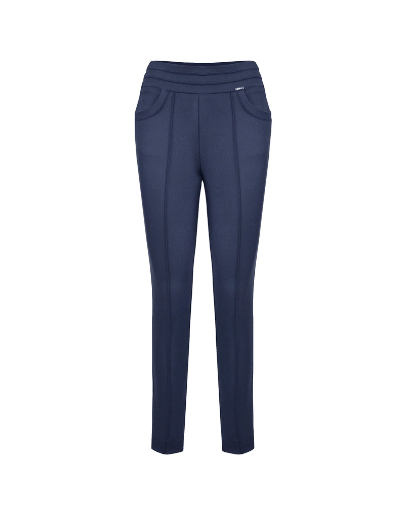 Trousers with waist detail | Trousers