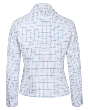 Sacou din tweed și bumbac | Sacouri - 2