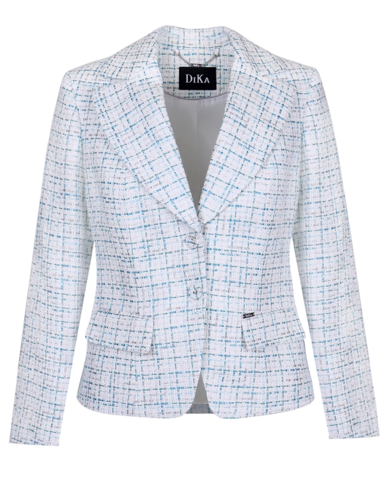 Tweed rayon and cotton jacket | All products