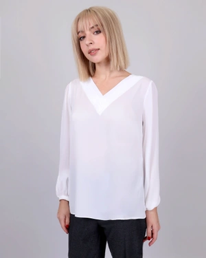 V-neck blouse | Blouses - 3